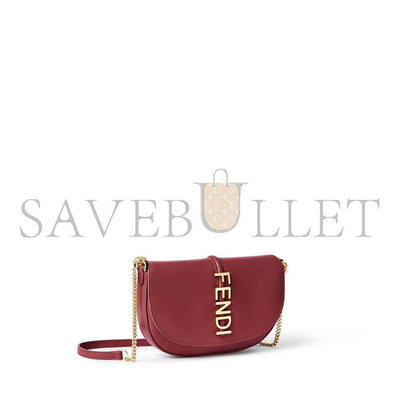 FENDI GRAPHY WALLET ON CHAIN 8M0529ANSSF0YPU (20.5*13*3.5cm)